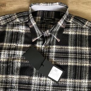BUGATCHI Shirt Brand new Still have the tags on for 199. Ideal for a night out